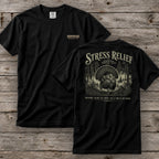 Stress Relief T-Shirt | Ironwood Hunters Club | Funny Turkey Hunting Tee for Men