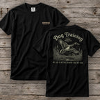 Dog Training T-Shirt | Ironwood Hunters Club | Funny Duck Hunting Lab Tee for Men