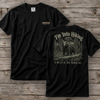 I'm Into Hiking T-Shirt | Ironwood Hunters Club | Funny Bear Hunting Tee for Men