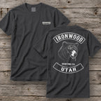Alabama Bear Hunting T-Shirt | Vintage Rocker Patch Style
