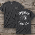 Georgia Bear Hunting T-Shirt | Vintage Rocker Patch Style