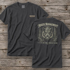Anger Management T-Shirt | Ironwood Hunters Club | Funny Hog Hunting Tee for Men