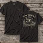 Dog Training T-Shirt | Ironwood Hunters Club | Funny Duck Hunting Lab Tee for Men