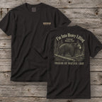 I'm Into Heavy Lifting T-Shirt | Ironwood Hunters Club | Funny Bear Hunting Tee for Men