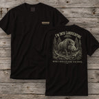 I'm Into Landscaping T-Shirt | Ironwood Hunters Club | Funny Hog Hunting Tee for Men