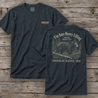 I'm Into Heavy Lifting T-Shirt | Ironwood Hunters Club | Funny Bear Hunting Tee for Men