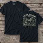 Extreme Couponing T-Shirt | Ironwood Hunters Club | Funny Moose Hunting Tee for Men