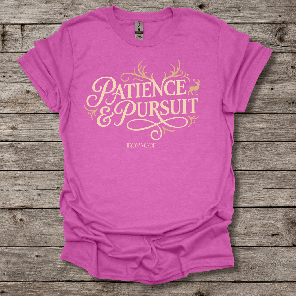 Patience & Pursuit | Women's Deer Hunting Graphic Tee
