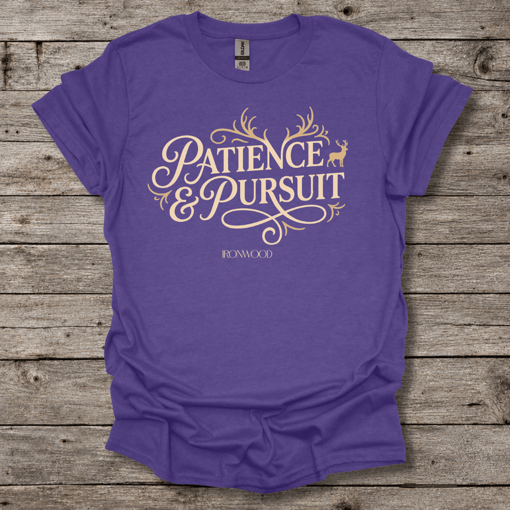 Patience & Pursuit | Women's Deer Hunting Graphic Tee