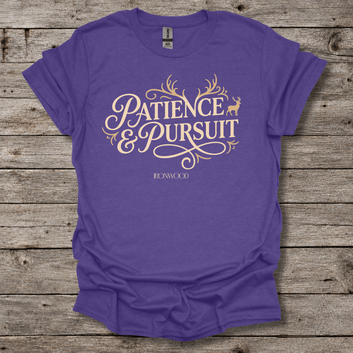 Patience & Pursuit | Women's Deer Hunting Graphic Tee