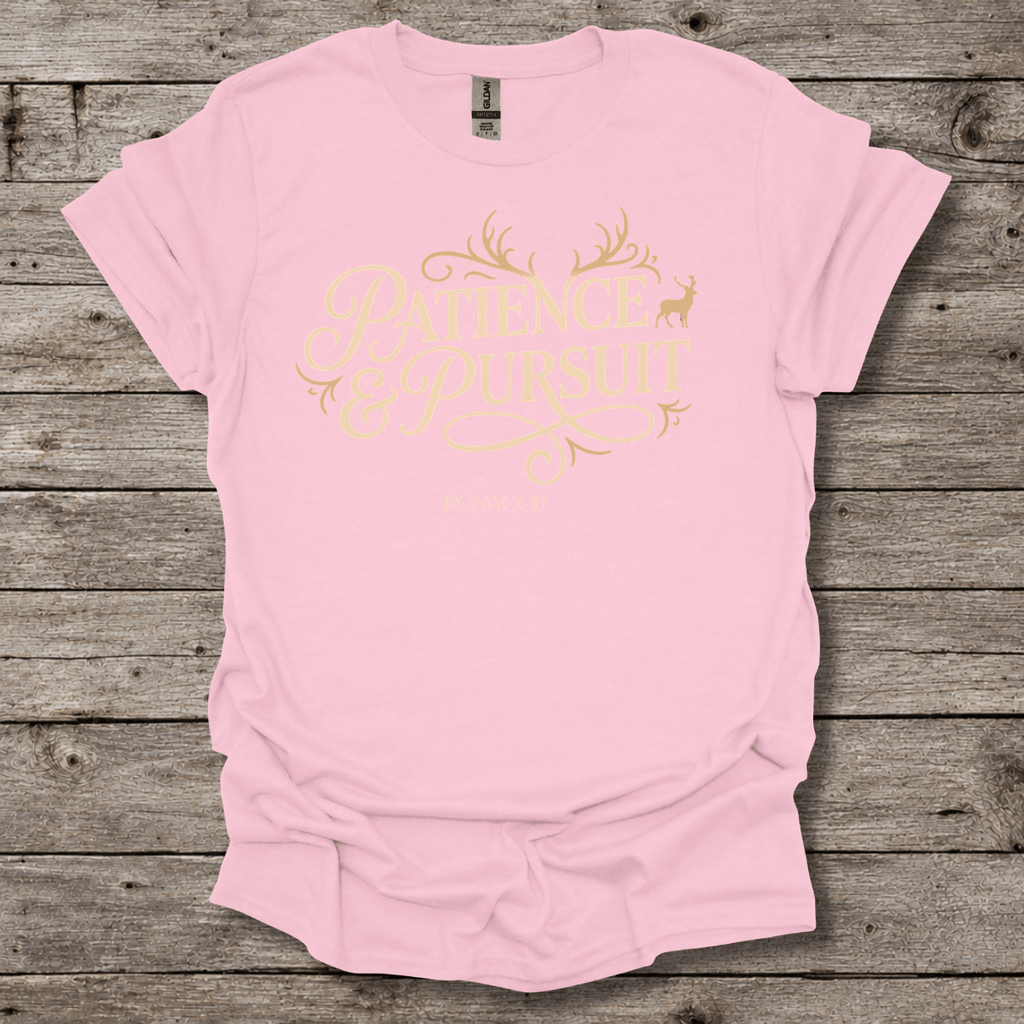 Patience & Pursuit | Women's Deer Hunting Graphic Tee