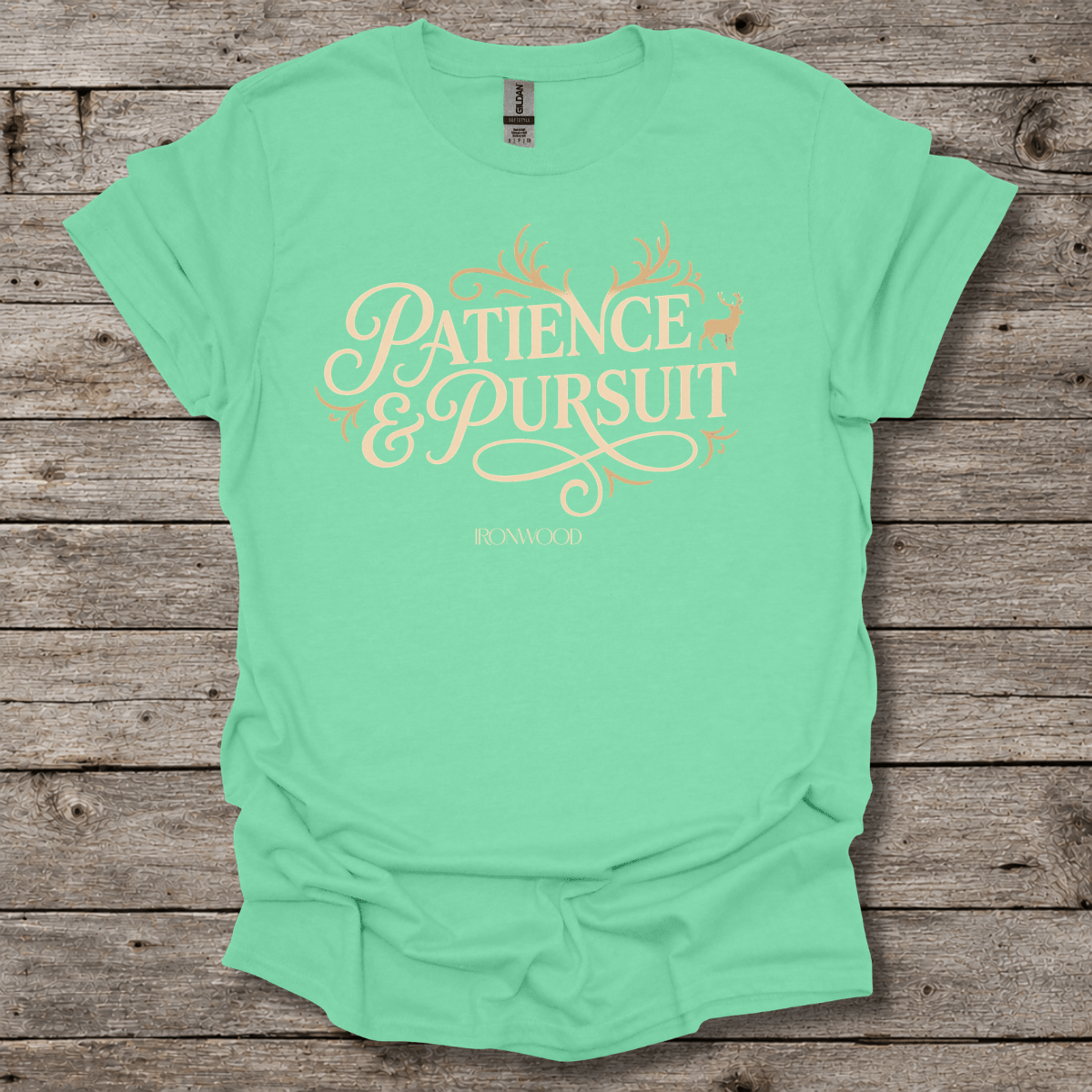 Patience & Pursuit | Women's Deer Hunting Graphic Tee