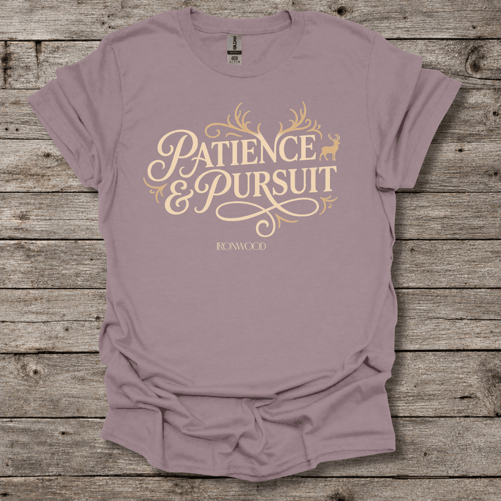 Patience & Pursuit | Women's Deer Hunting Graphic Tee