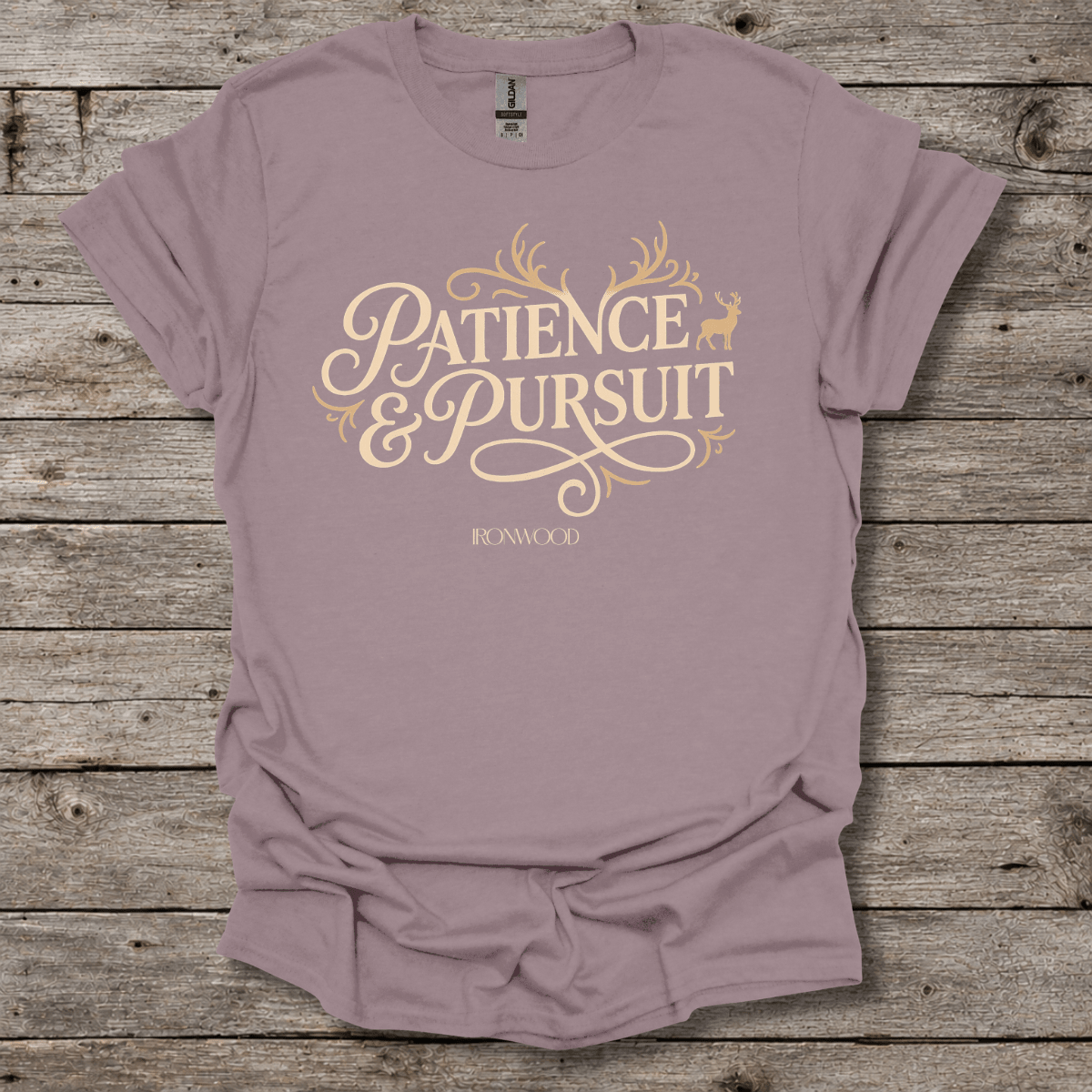 Patience & Pursuit | Women's Deer Hunting Graphic Tee