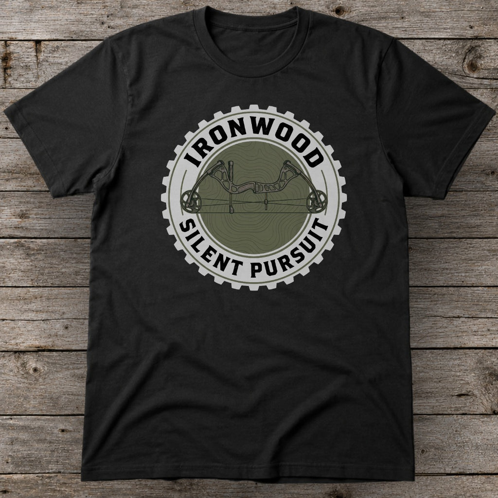 Silent Pursuit T-Shirt | Compound Bow Bowhunting Tee for Men