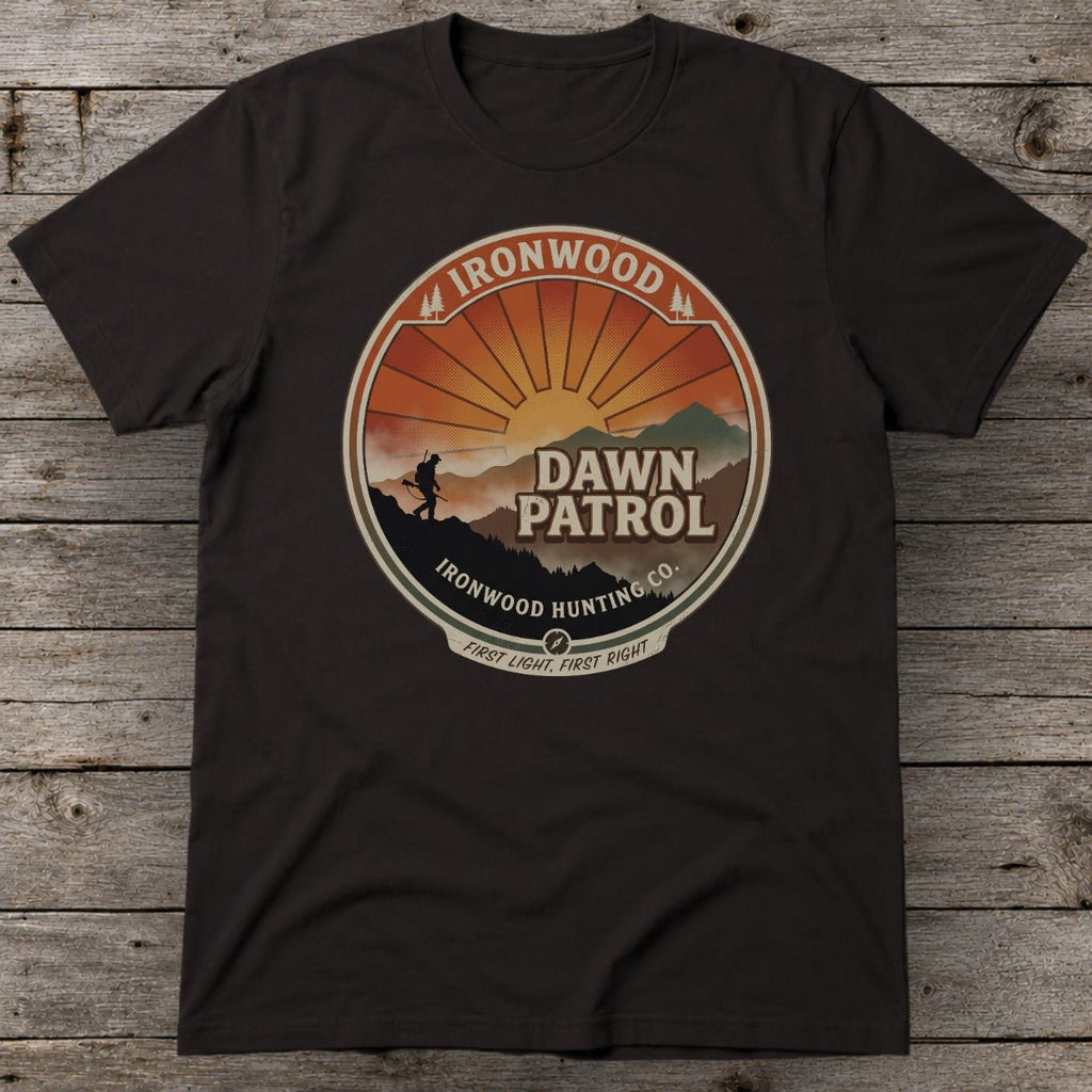 Dawn Patrol T-Shirt | First Light Hunting Graphic Tee for Men