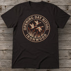 Opening Day Ritual T-Shirt | Duck Hunting Waterfowl Graphic Tee for Men