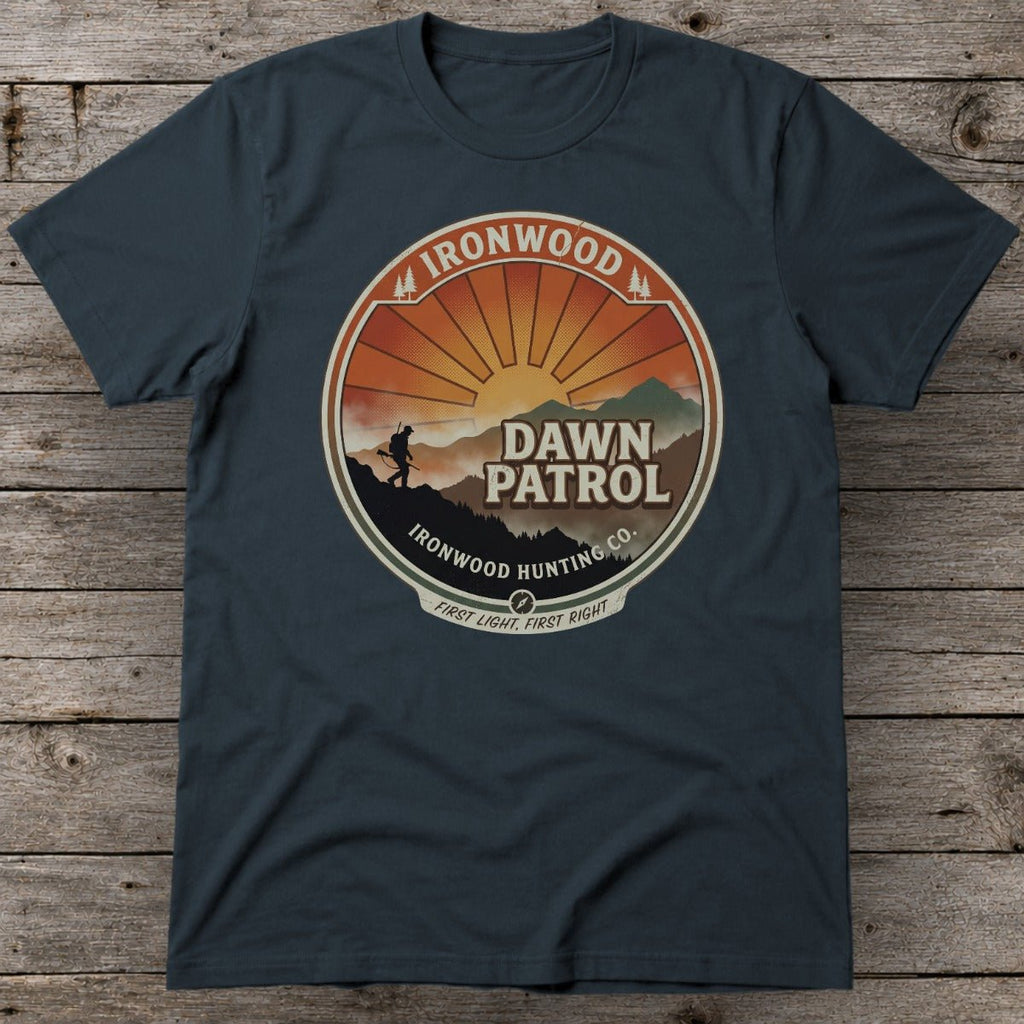 Dawn Patrol T-Shirt | First Light Hunting Graphic Tee for Men