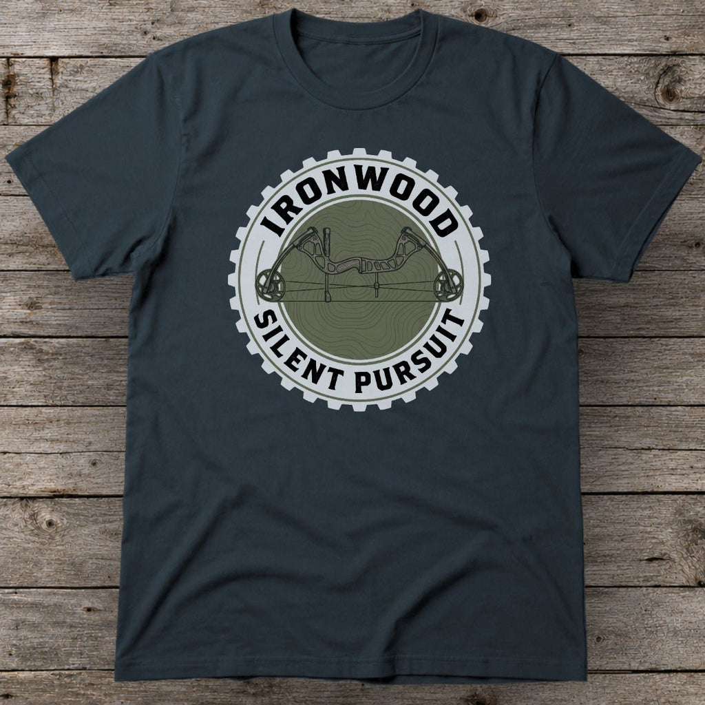 Silent Pursuit T-Shirt | Compound Bow Bowhunting Tee for Men