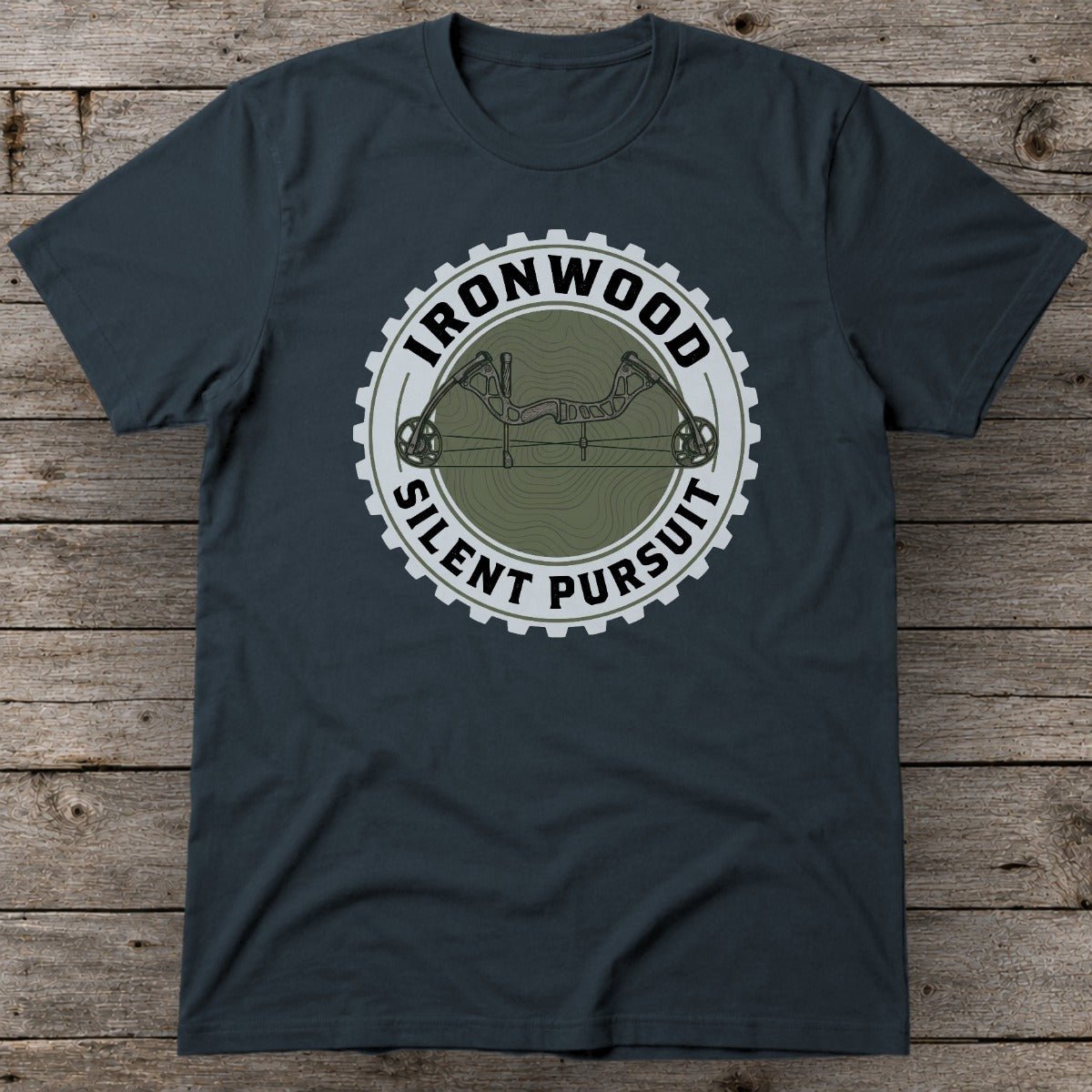 Silent Pursuit T-Shirt | Compound Bow Bowhunting Tee for Men
