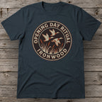 Opening Day Ritual T-Shirt | Duck Hunting Waterfowl Graphic Tee for Men