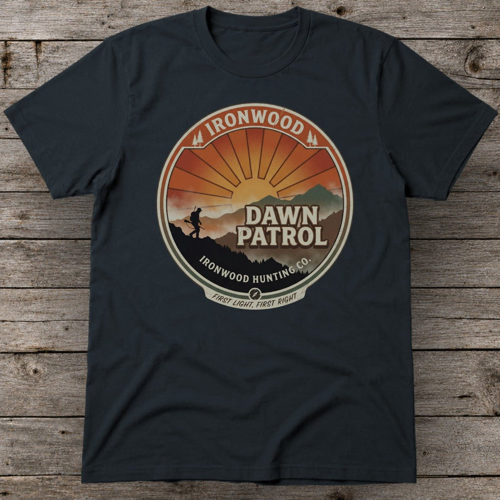 Dawn Patrol T-Shirt | First Light Hunting Graphic Tee for Men