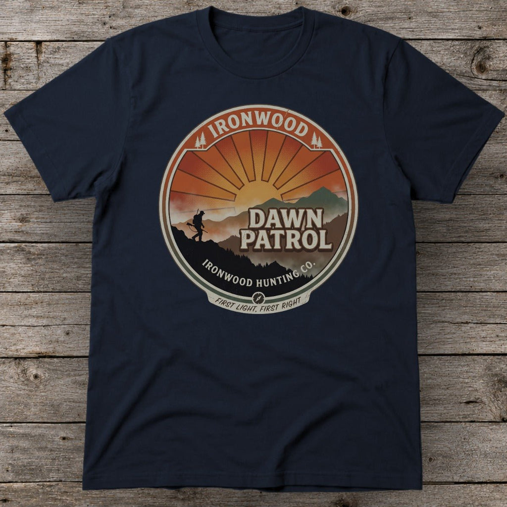 Dawn Patrol T-Shirt | First Light Hunting Graphic Tee for Men