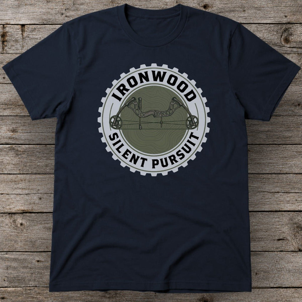 Silent Pursuit T-Shirt | Compound Bow Bowhunting Tee for Men