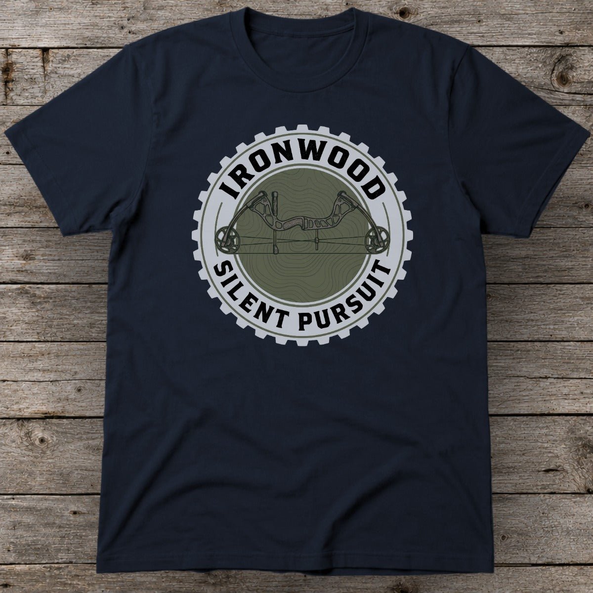 Silent Pursuit T-Shirt | Compound Bow Bowhunting Tee for Men