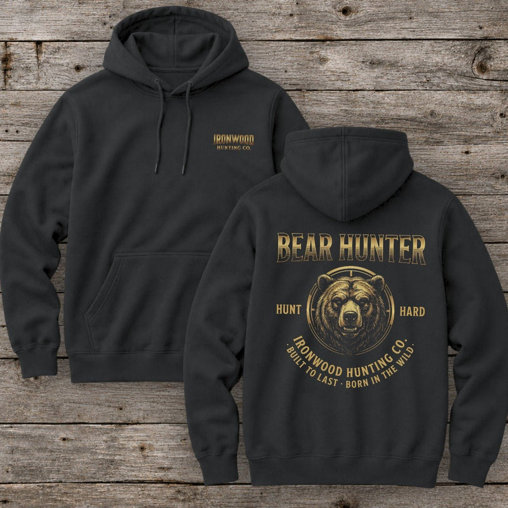Crosshairs Collection Bear Hunter Hoodie