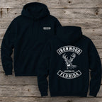 Florida Deer Hunting Hoodie | Vintage Rocker Patch Style