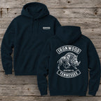 Tennessee Wild Boar Hunter Hoodie  | Vintage Rocker Patch Style