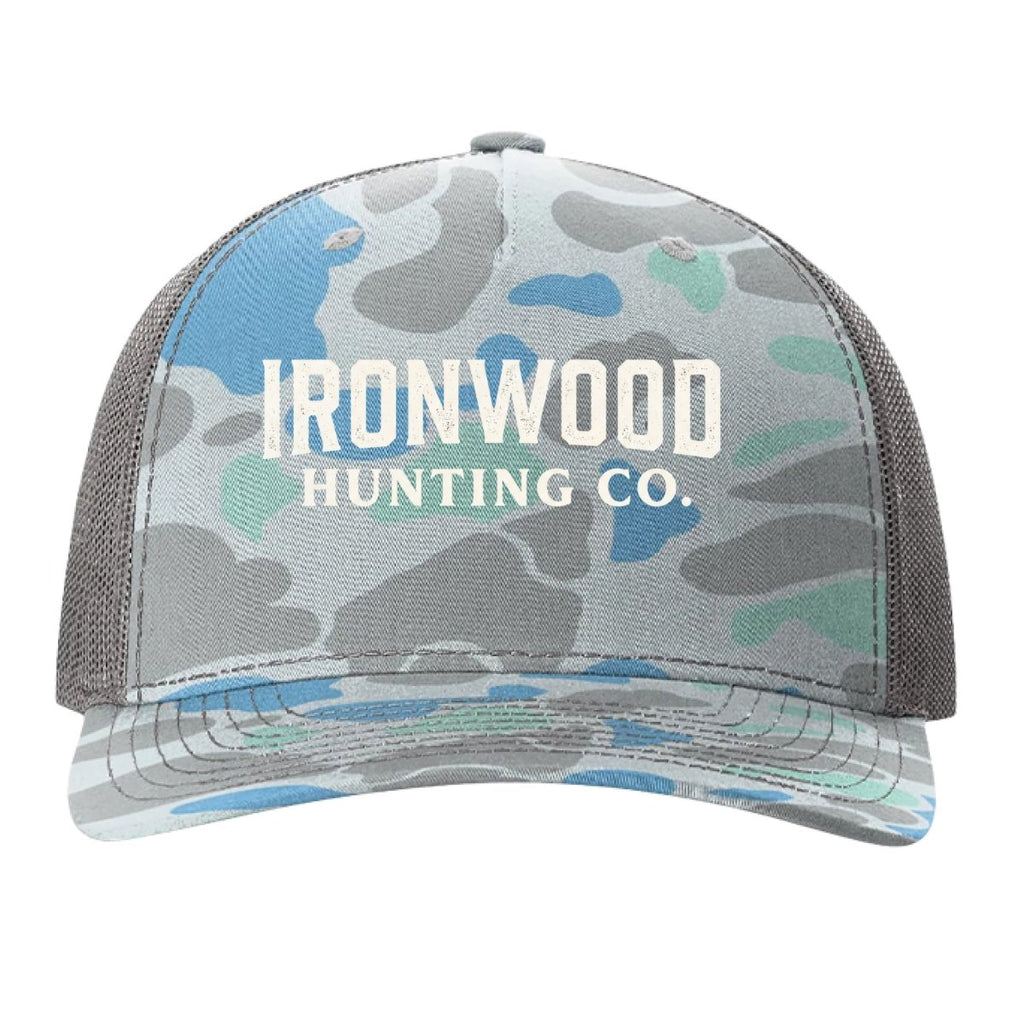 Saltwater Duck Camo/ Charcoal - FRONT