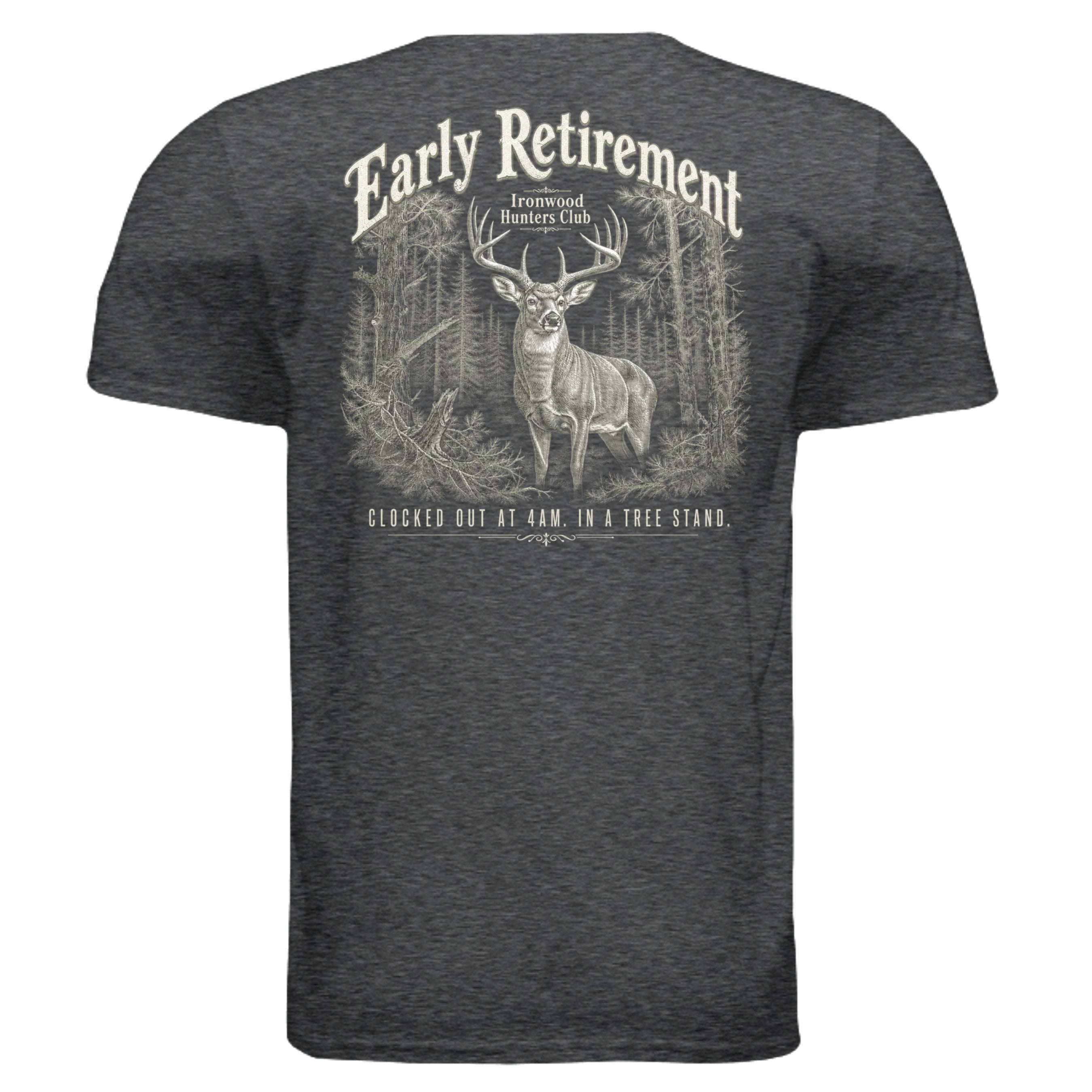 DARK HEATHER - G640 - BACK