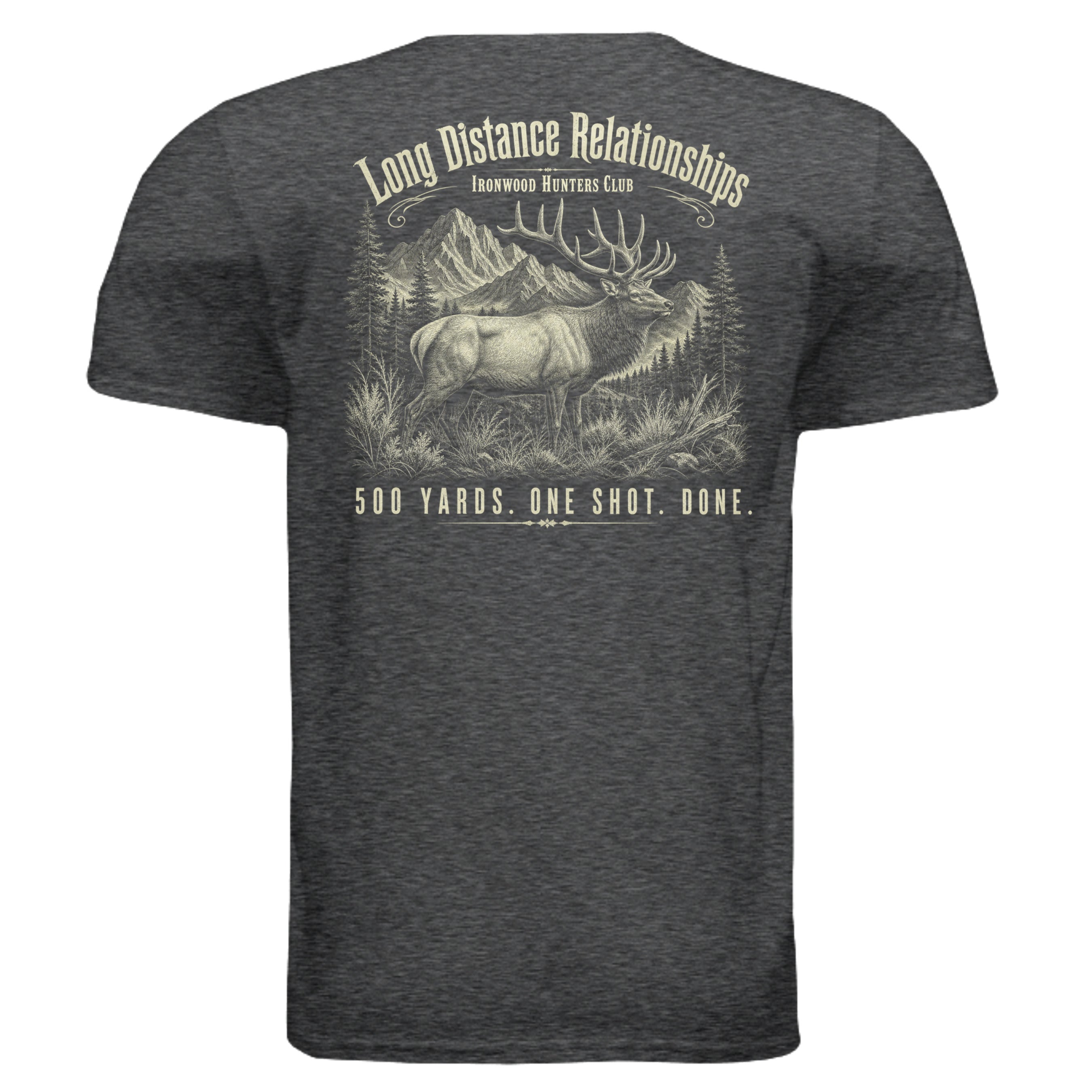 DARK HEATHER - G640 - BACK