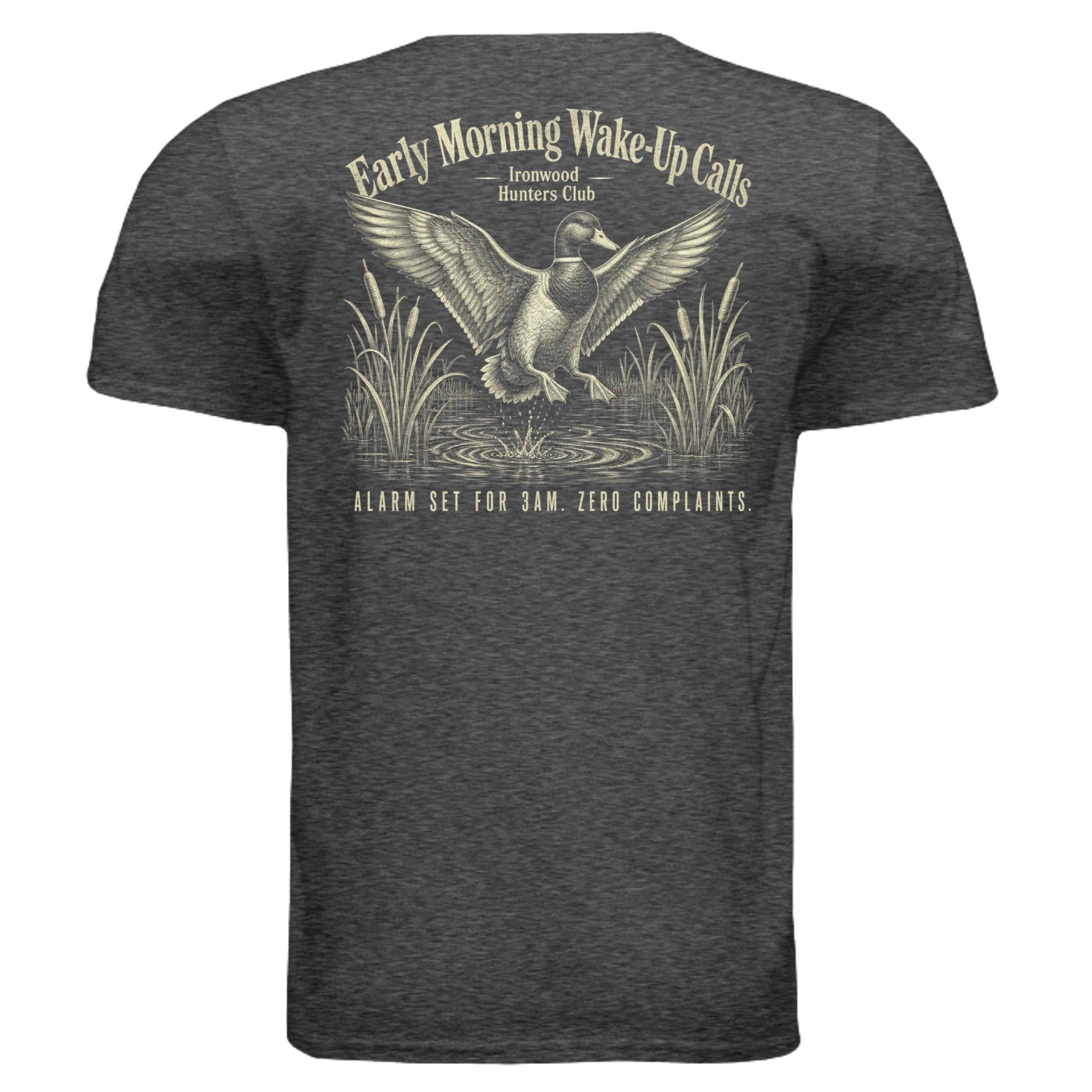 DARK HEATHER - G640 - BACK