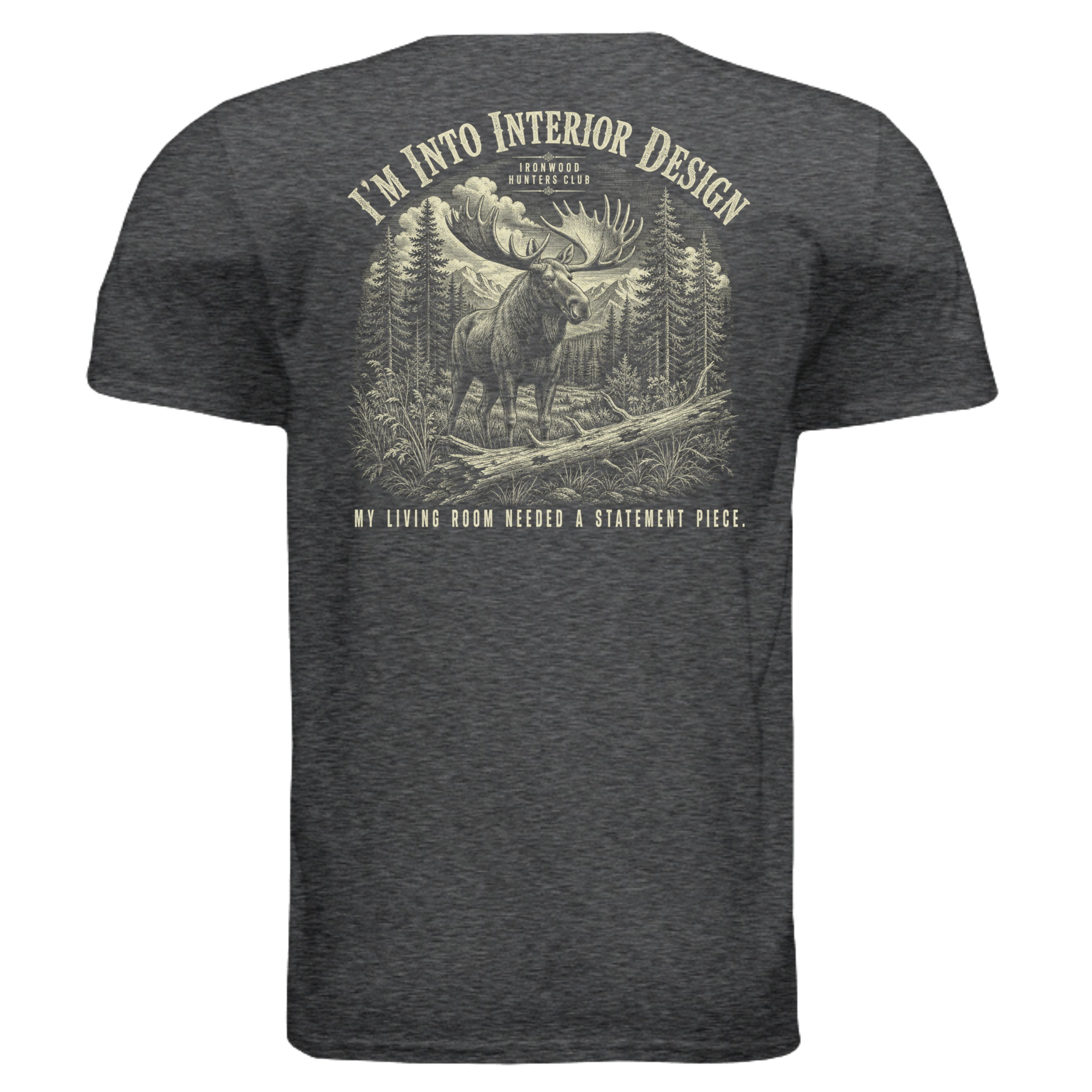 DARK HEATHER - G640 - BACK