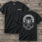 Vintage Oval Badge Moose Hunting T-Shirt