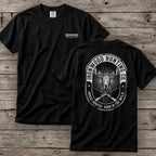 Vintage Oval Badge Moose Hunting T-Shirt