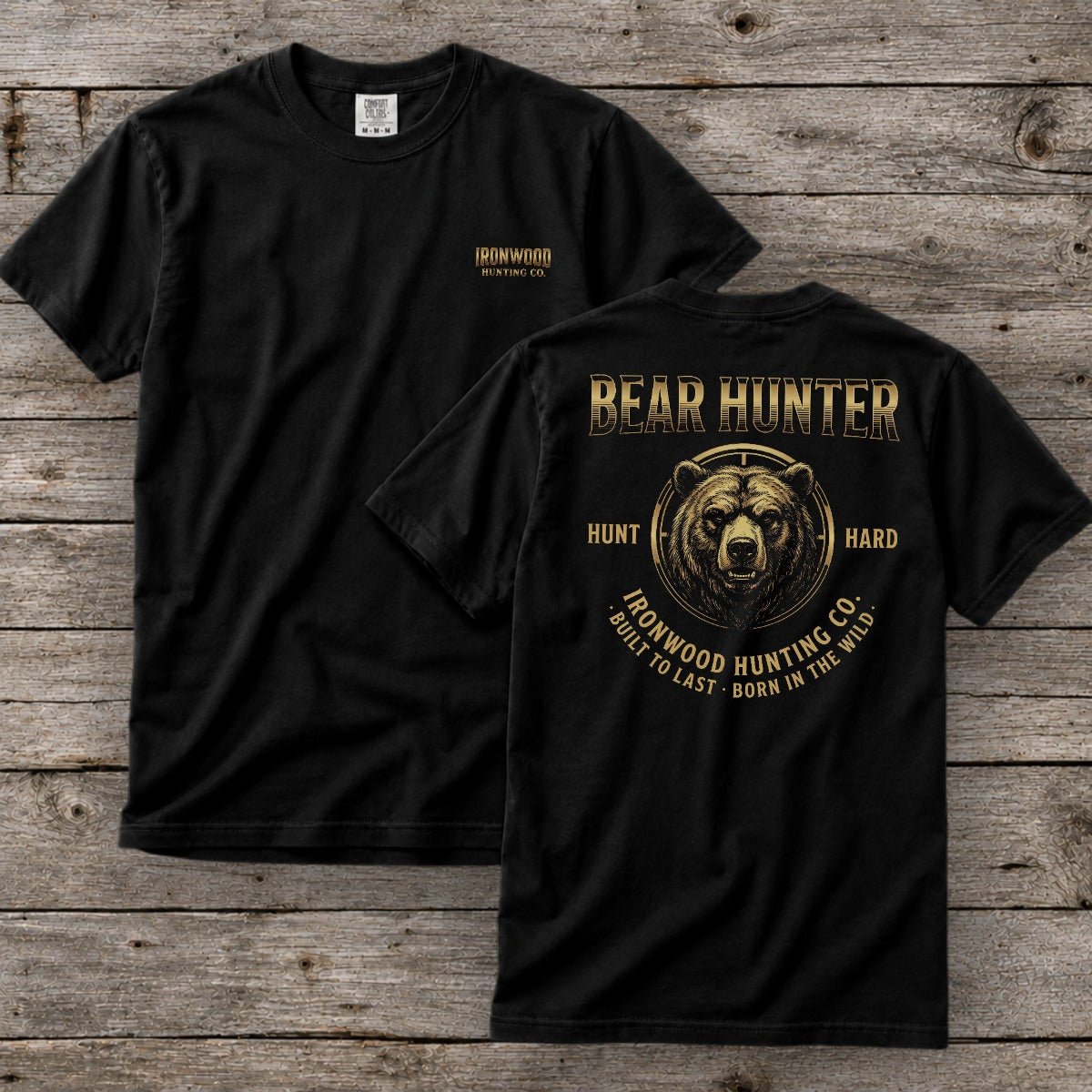 Crosshairs Collection Bear Hunter T-Shirt