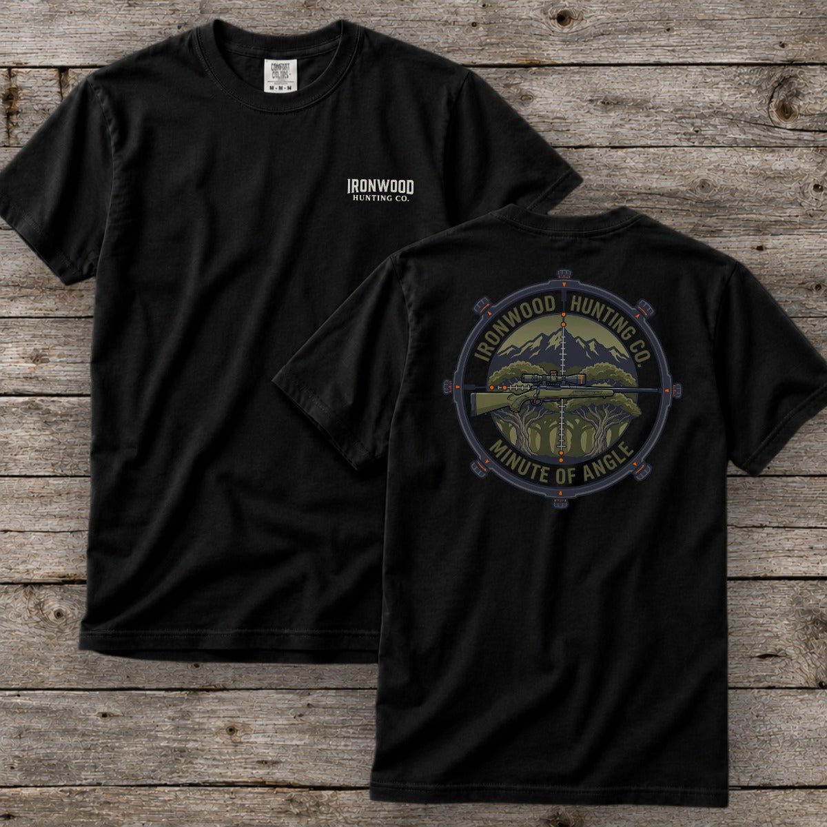 Minute of Angle T-Shirt | Rifle Hunting Graphic Tee