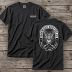 Vintage Oval Badge Deer Hunting T-Shirt