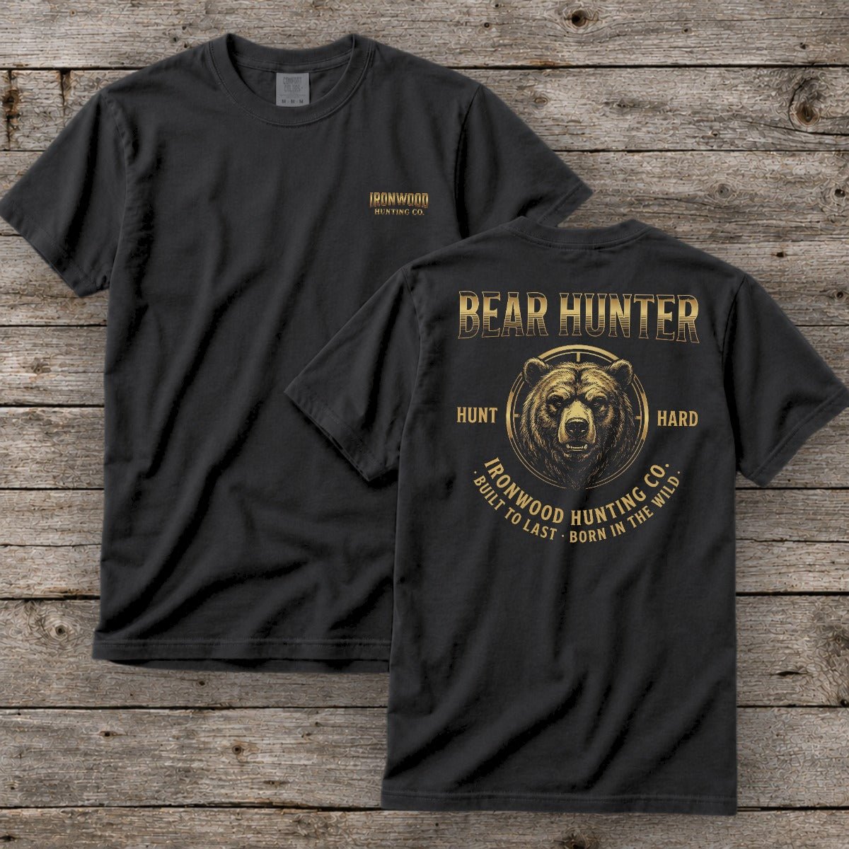 Crosshairs Collection Bear Hunter T-Shirt