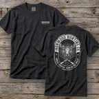 Vintage Oval Badge Moose Hunting T-Shirt