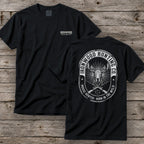 Vintage Oval Badge Moose Hunting T-Shirt