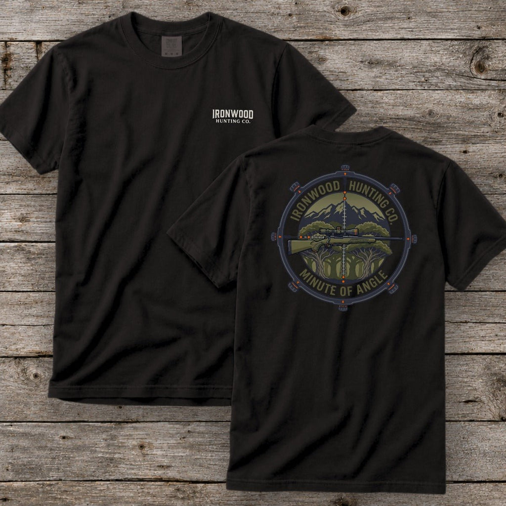 Minute of Angle T-Shirt | Rifle Hunting Graphic Tee