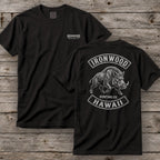Hawaii Wild Boar Hunting T-Shirt  | Vintage Rocker Patch Style