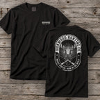 Vintage Oval Badge Moose Hunting T-Shirt