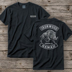 Hawaii Wild Boar Hunting T-Shirt  | Vintage Rocker Patch Style