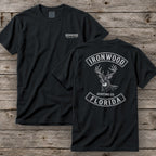 Florida Deer Hunting T-Shirt | Vintage Rocker Patch Style